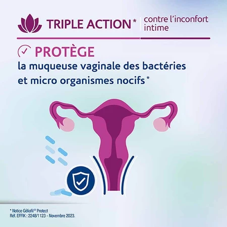 Effik Vaginal Geliofil Protect 7 tubes of 5 ml