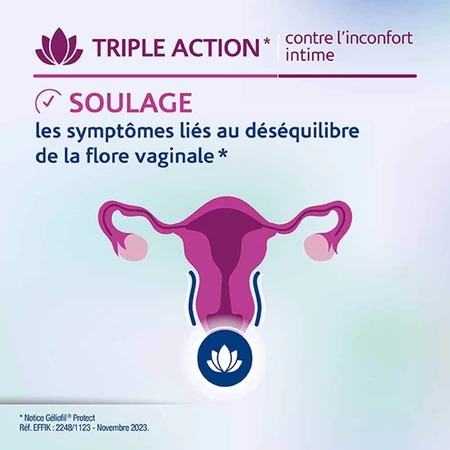 Effik Vaginal Geliofil Protect 7 tubes of 5 ml