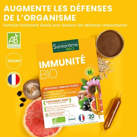 Santarome Immunite 20 Ampollas Bio 200ml