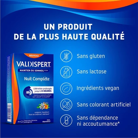 Valdispert Whole Night 30 Tablets
