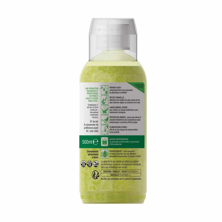 Naturancia [aloevera]2 Zuccari Pur Aloé Aloë Vera Sap 2x geconcentreerd 500ml [aloevera]2 Zuccari 500ml
