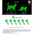 Frontline Combo Spot-on Katze und Frettchen 6 Pipetten 0,5 ml
