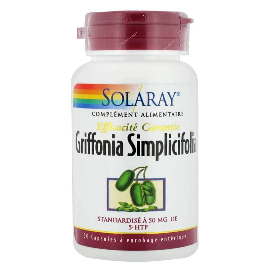 Solaray Griffonia Simplicifolia 5ht-p 60 Capsules