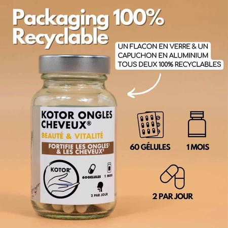 Kotor Pharma Uñas y Cabello 60 cápsulas