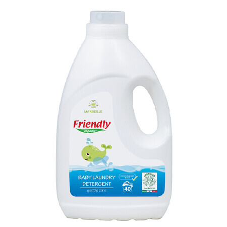 Detergent de rufe Bebe Marsilia, 2000 ml, Friendly Organic