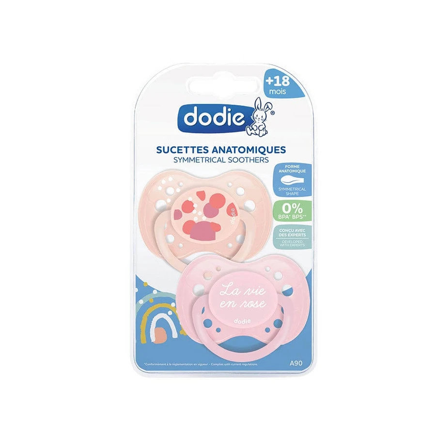 Dodie Sucettes anatomiques Collection Sunny Life 18 mois et plus x2