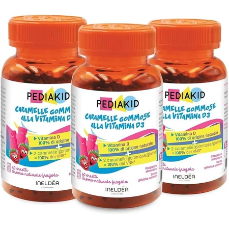 Pediakid Vitamin D3 Kaugummi 60 Teddybären