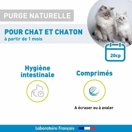 Vetoform Cat Kitten Purge 20 Tablets