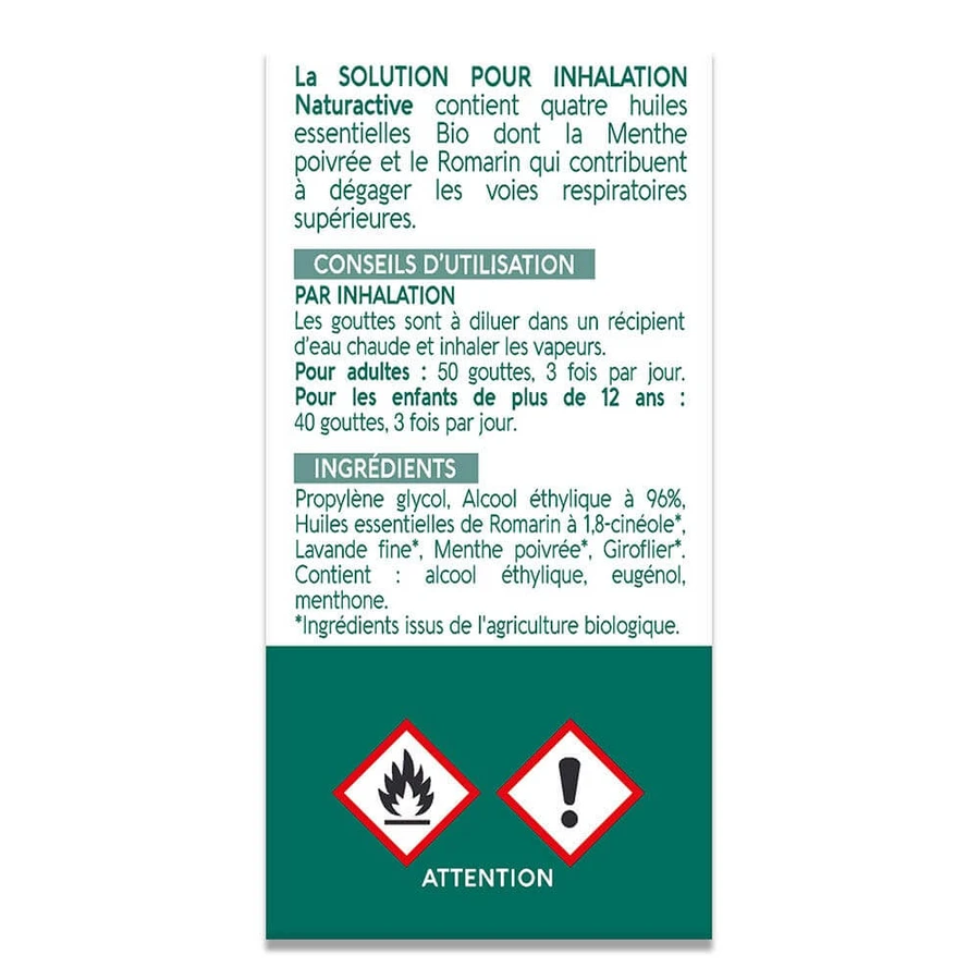 Naturactive Inhalatie Oplossing 45ml