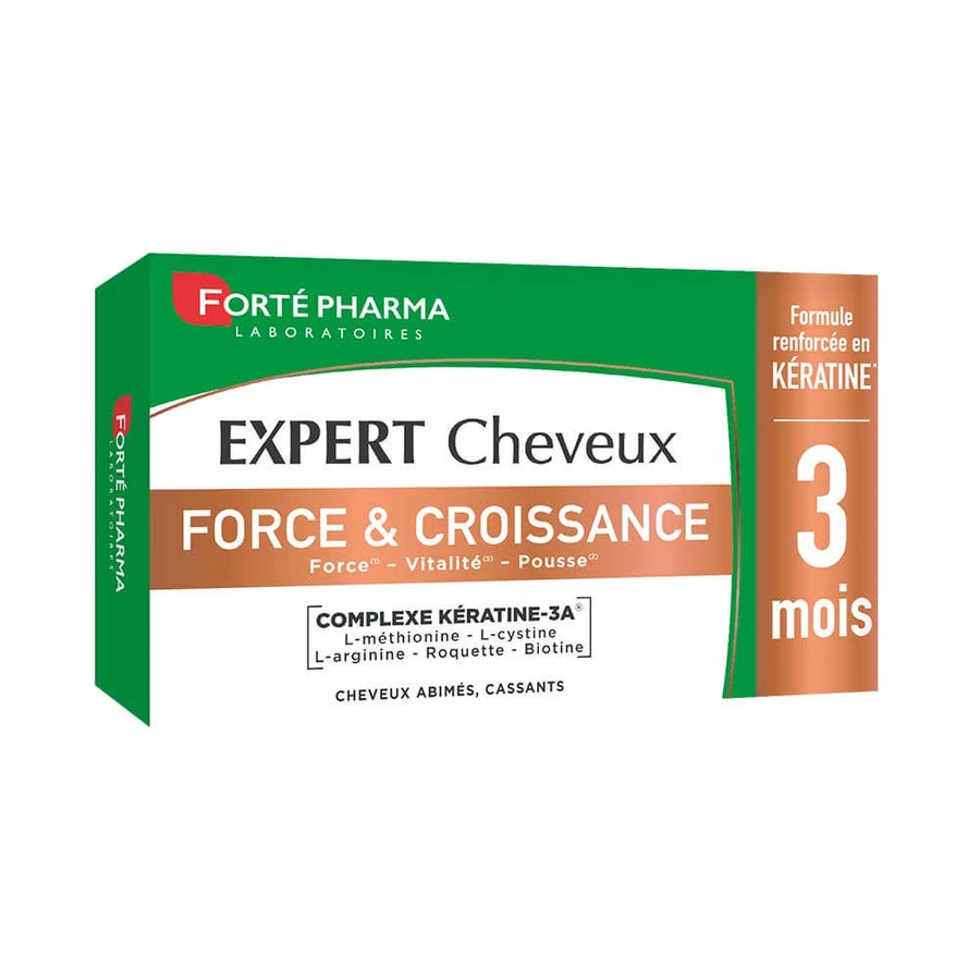 Forté Pharma Haarpflege Stärke und Wachstum für alle Arten von Haarausfall 90 Tabletten