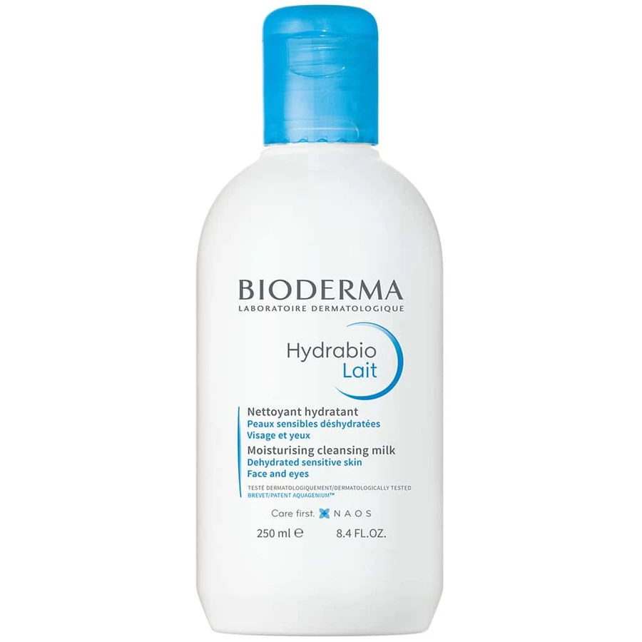 Bioderma Hydrabio Mleczko oczyszczające do odwodnionej skóry wrażliwej Peaux sensibles 250ml: ceny i cechy