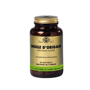 Solgar Oregano-olie 60 capsules Défenses Immunitaires Spijsvertering 60 softgels