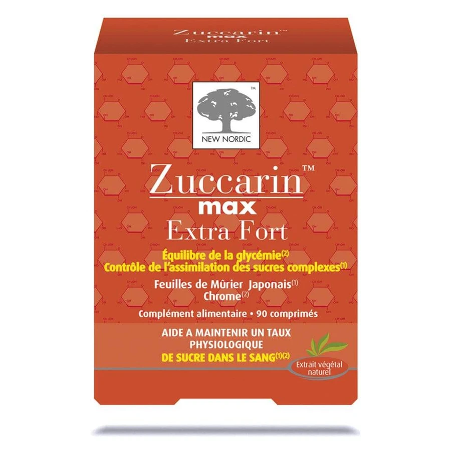 Neu Nordic Zuccarin Extra Stärke 90 Tabletten