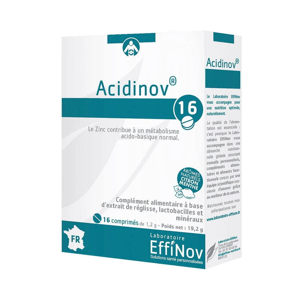 Effinov Voeding Acidinov Balance 16 tabletten