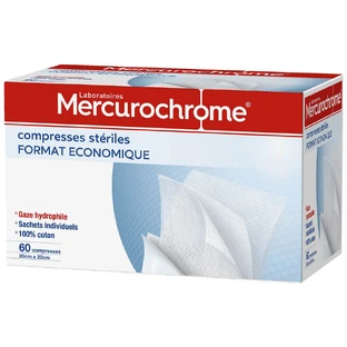 Mercurochroom Steriele Tabletten 20cmx20 Economy X60