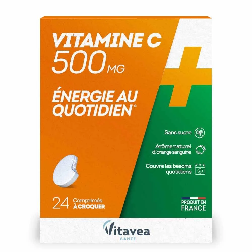 Vitavea Santé Vitamins C Energie au quotidien 24 kauwtabletten