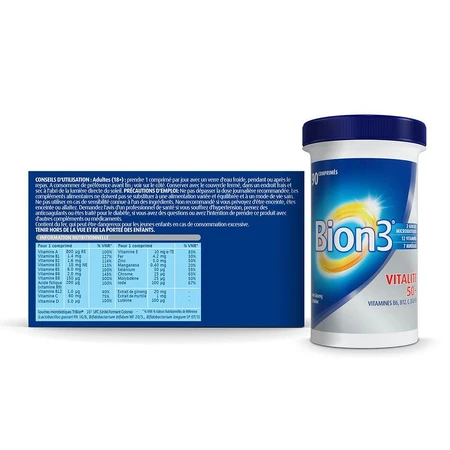 Bion3 Vitalité 50+ 90 Comprimes