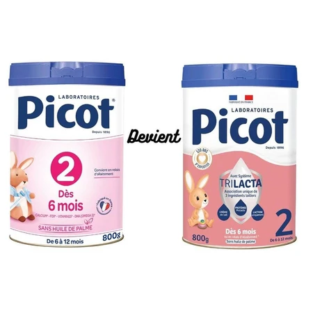 Picot 2 Milk Powder 6-12 Months 800g