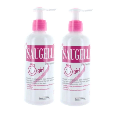 Saugella Girl Sanfte Reinigungsemulsion 2x200ml