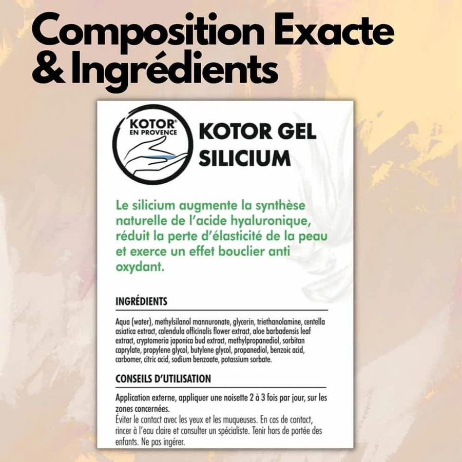 Kotor Pharma Regenererende Silicium Gel 100 ml