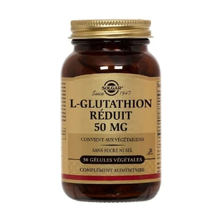 Solgar L-Glutathion 30 Pflanzengels Glutathion Detox Antioxydant 50 mg