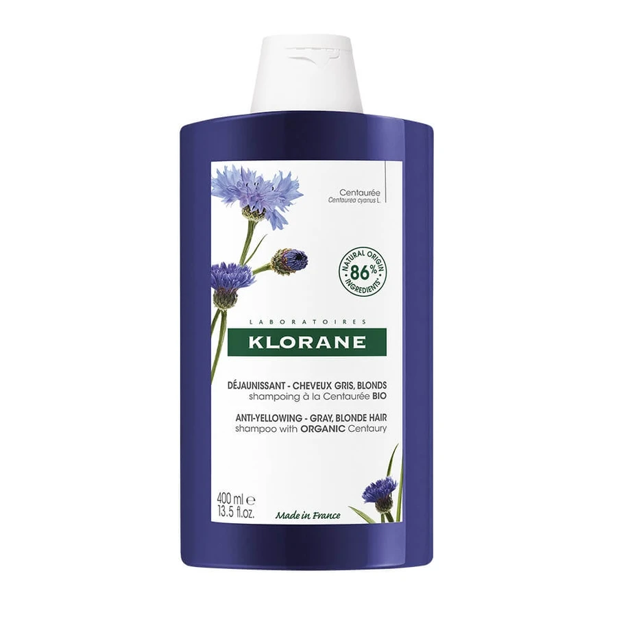 Klorane Centaurea biologische anti-geel shampoo 400ml