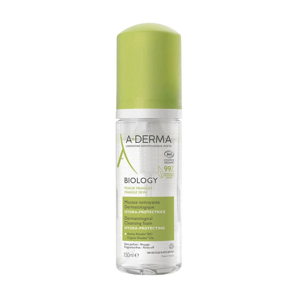 A-Derma Biologie Biologisch Dermatologisch Reinigingsschuim Hydra Protectrice 150 ml