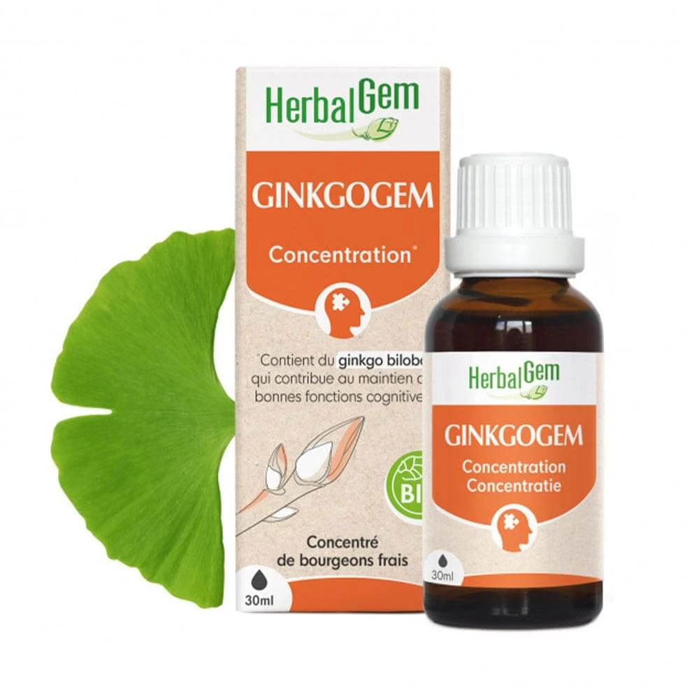 Herbalgem Gemmotherapie Complexen Organische Concentratie Ginkgogem 30ml