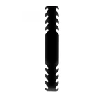 Vog Protect Elastisches Brillenband Schwarz