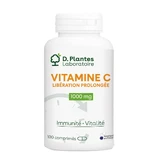 D. Plantes Vitamins C extended-release 1000mg Immunity and vitality 100 tablets