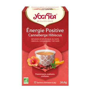 Yogi Thee Positieve Energie Hibiscus 17 Zakjes