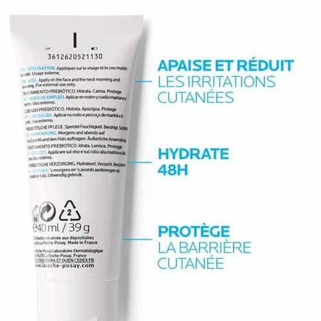 La Roche-Posay Toleriane Moisturizing, Soothing and Protective Cream 2x40ml