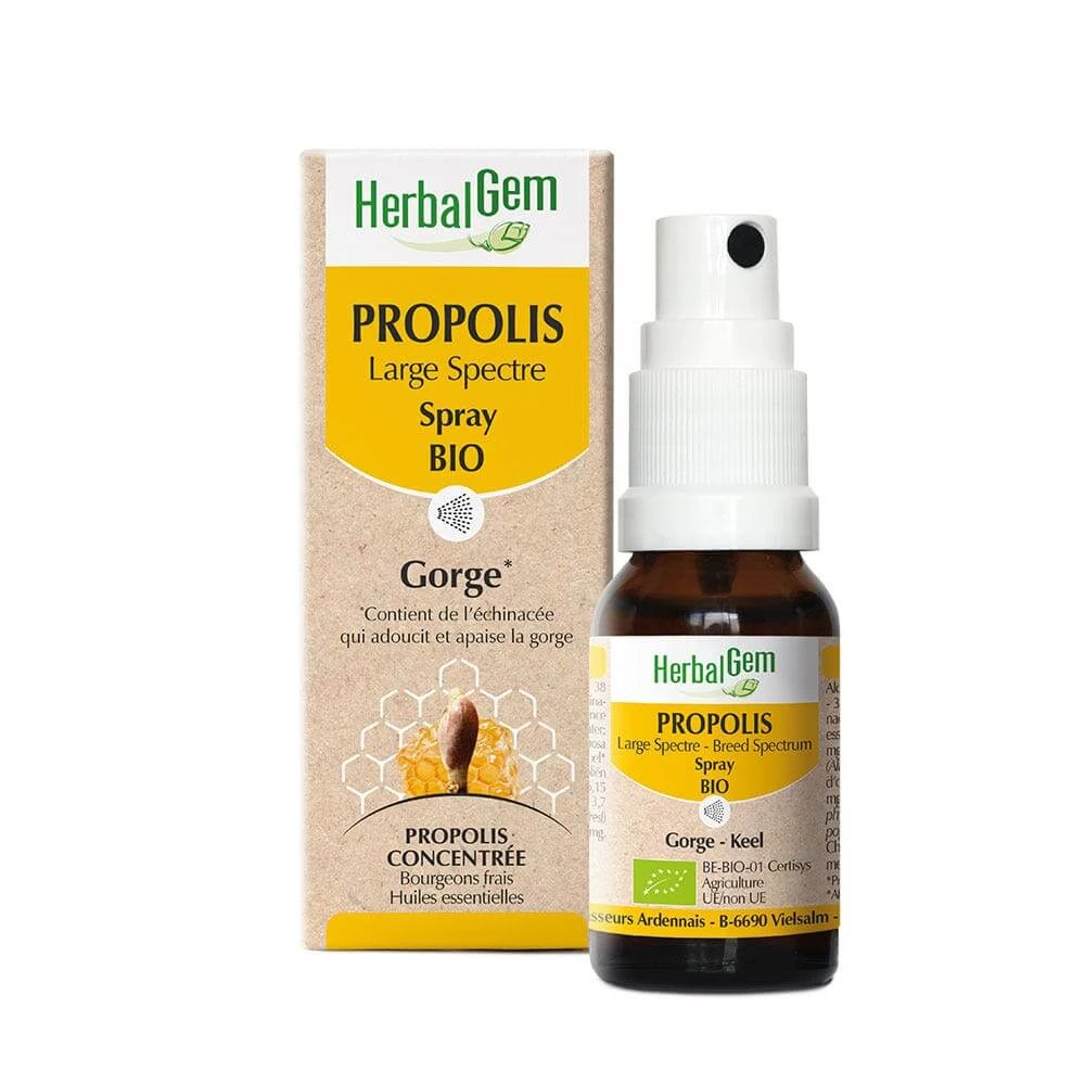 Herbalgem Propolis Bio Breed Spectrum Spray 15ml