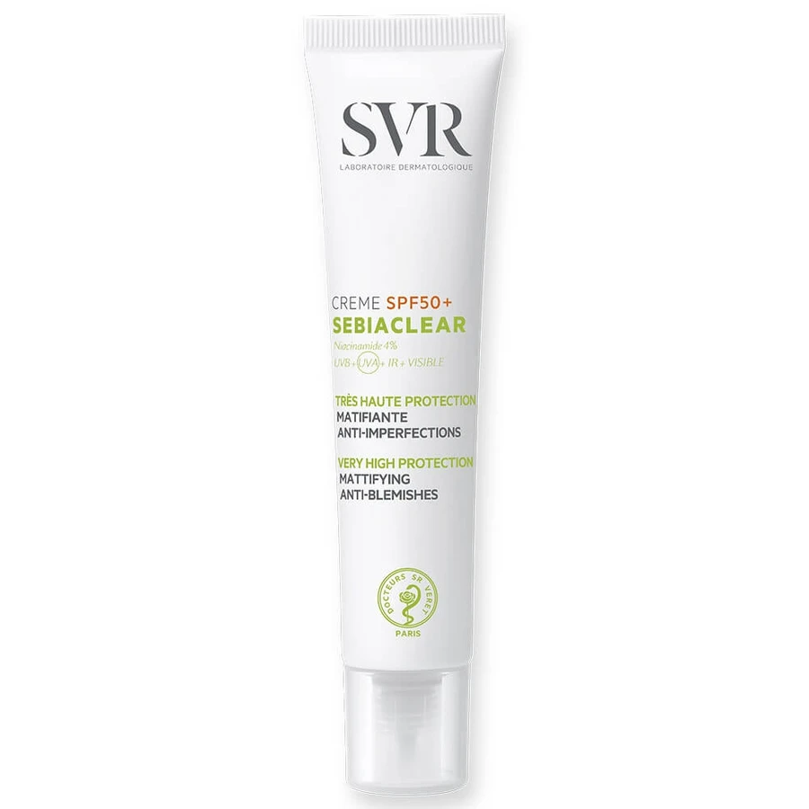 SVR, Sebiaclear Cream Spf50 High Protection Sun Opacifier 40ml