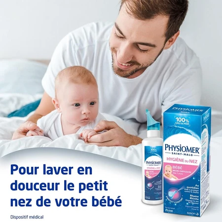 Physiomer Hygiene Du Nez Bébé Micro-diffusion 115ml