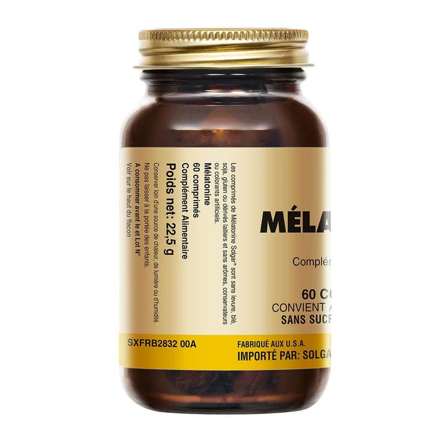 Solgar Melatonina 1mg Sommeil 60 Comprimés