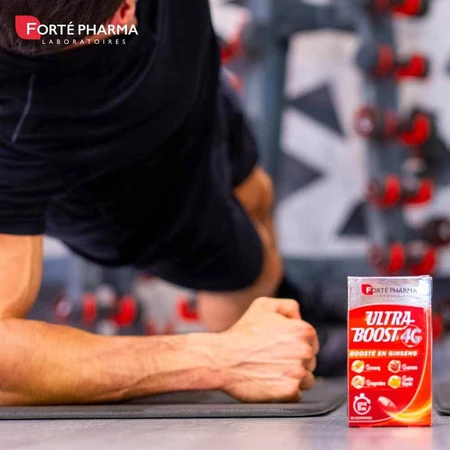 Forté Pharma Ultra Boost 4G Natürliche Energie mit Ginseng 30 Tabletten