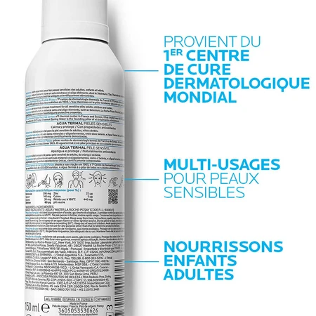 La Roche-Posay Eau Thermale Kojąca woda termalna do skóry wrażliwej i zaczerwienionej Peaux Sensibles 150ml: ceny i cechy