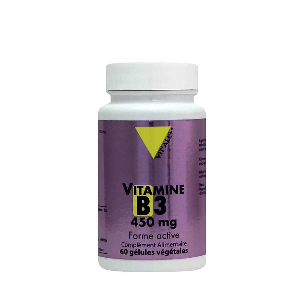 Vit'All+ Vitaminen B3 450mg 60 capsules