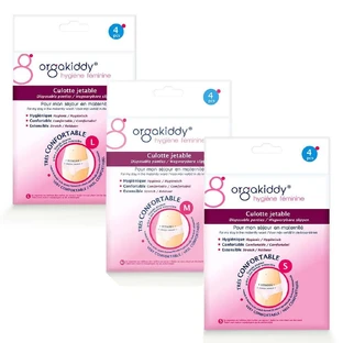 Orgakiddy Wegwerpslips X4