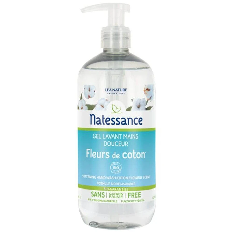 Natessance Biologische Katoenbloesem Handwasgel 500ml