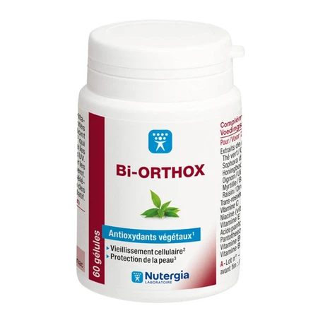 Nutergia Bi-orthox antioxidant complex 60 gels