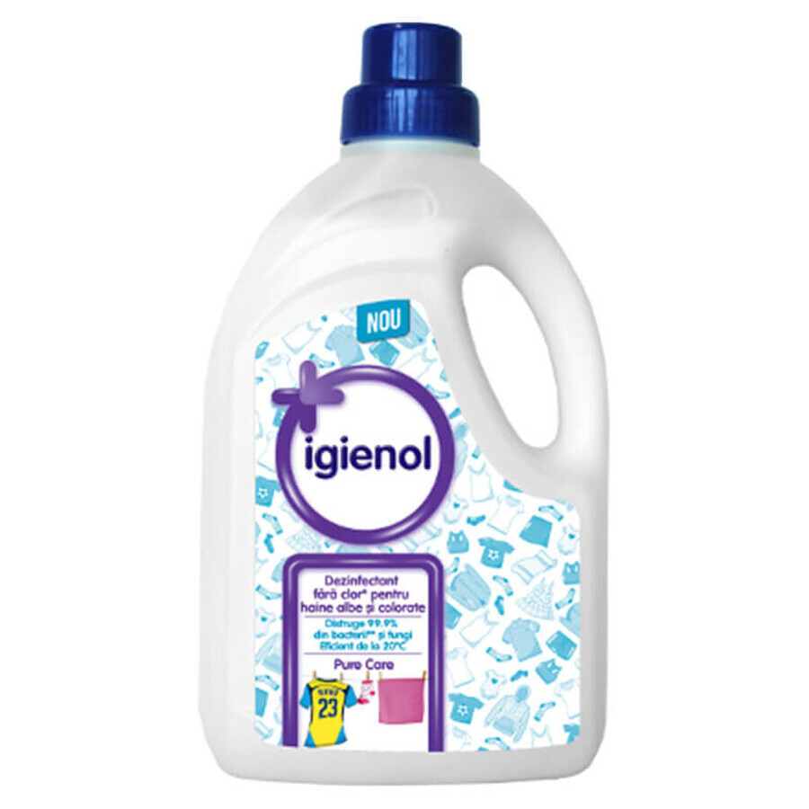 Pure Care vloeibaar desinfectiemiddel voor kleding, 1,5 L, Igienol