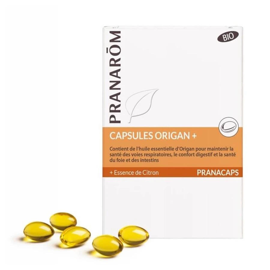 Pranarôm Pranacaps Orégano + 30 Cápsulas Bio