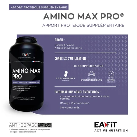 Eafit Amino Maxi Pro 375 Comprimidos