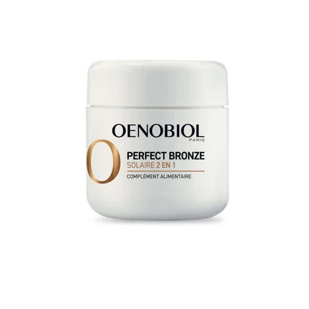 Oenobiol Perfect Bronze I Solari 2 in 1 Zelfbruiner en zonnebescherming 30 plantaardige capsules
