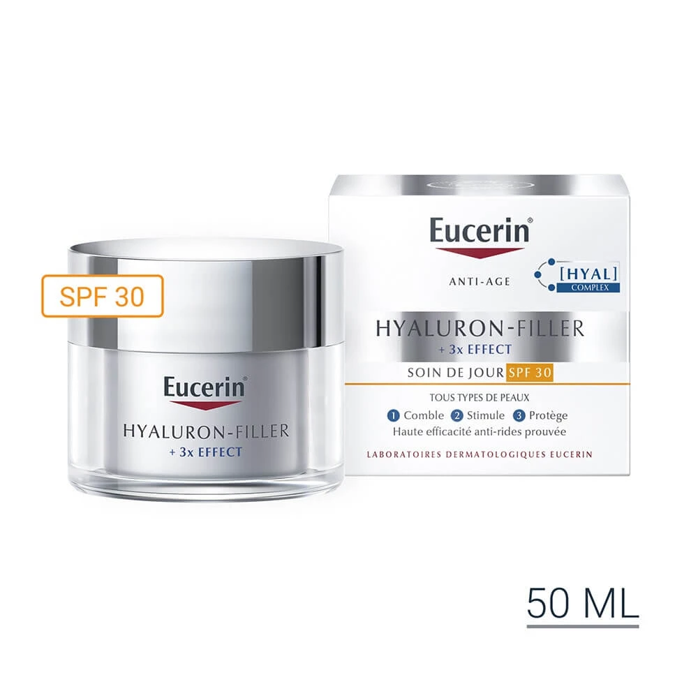 Eucerin Hyaluron-Filler + 3x Effect Anti-Ageing Dagcrème SPF30 50ml