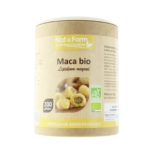 Nat&Form MACA BIO VAN PERU 200 capsules