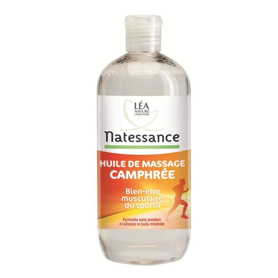 Natessance Aceite de masaje alcanforado 500 ml