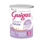 Guigoz Optipro Relais Crecimiento Leche en Polvo Evolia A2 A partir de 1 año 800g
